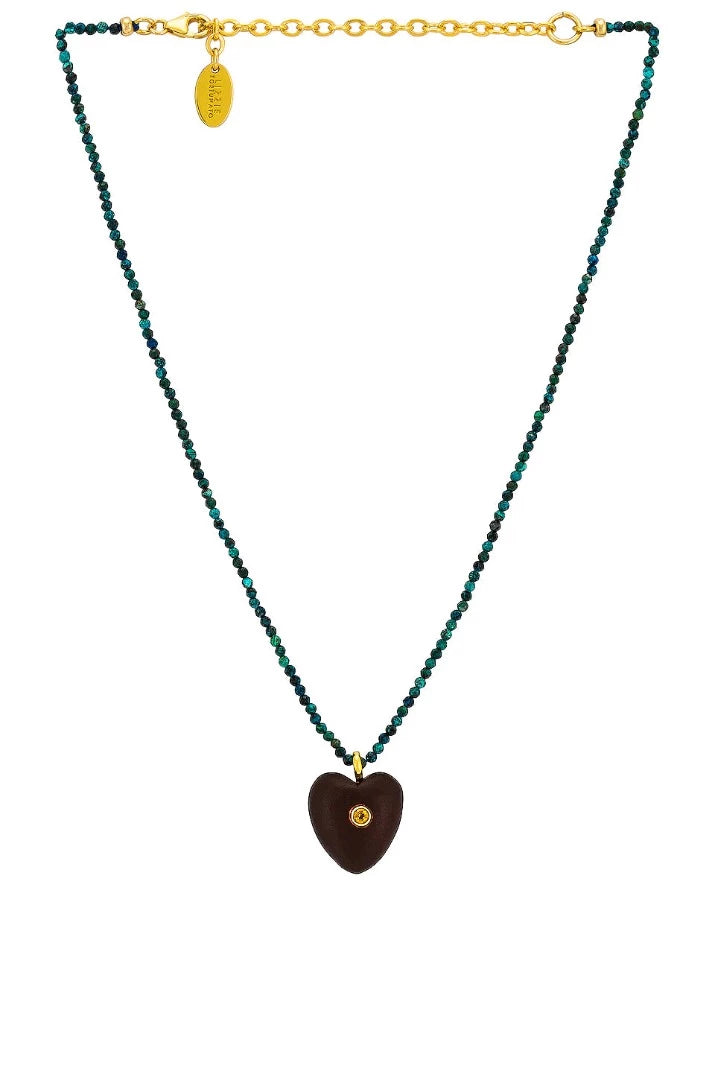 Lizzie Fortunato Castillo Necklace in Heart Multi Shop one