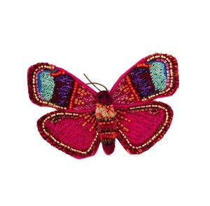 Mignonne Gavigan - Monique Butterfly Brooch in Pink