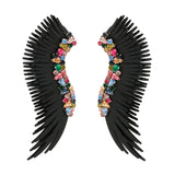 Mignonne Gavigan - Mega Madeline Earrings in Black Multi