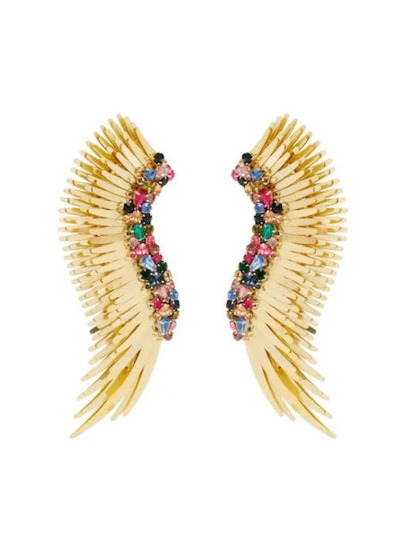 Mignonne Gavigan - Mega Madeline Earrings in Gold Multi