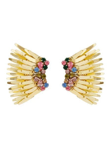 Mignonne Gavigan - Mega Mini Madeline Earrings in Gold Multi