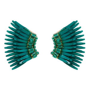 Mignonne Gavigan - Mini Gem Madeline Earrings in Emerald