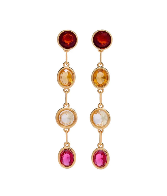 Lizzie Fortunato - City of Gems Earrings in Multi