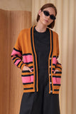 Hunter Bell - Farrah Sweater in Amber Stripe