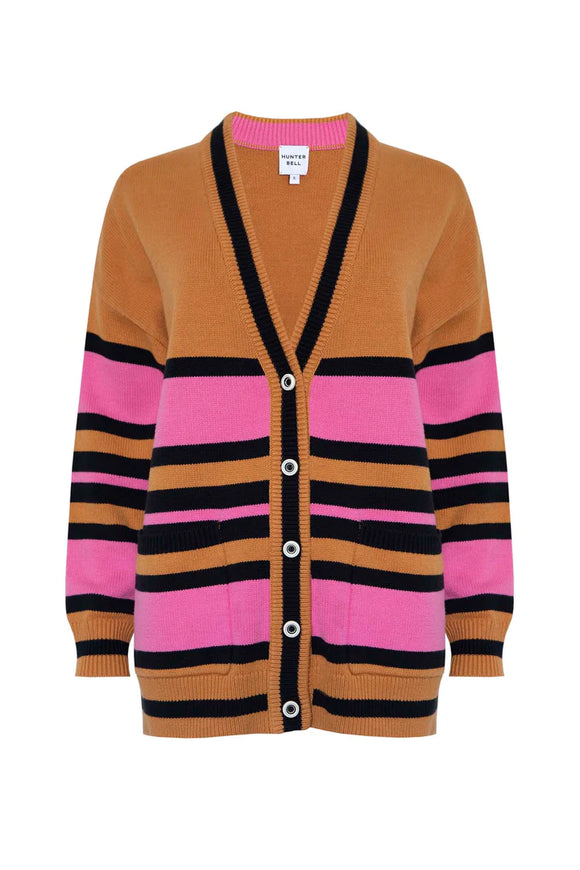 Hunter Bell - Farrah Sweater in Amber Stripe