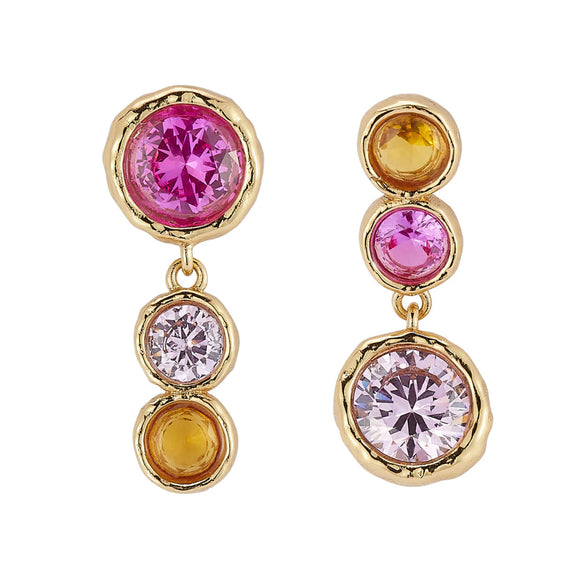Mignonne Gavigan - Finley Earrings in Pink Yellow