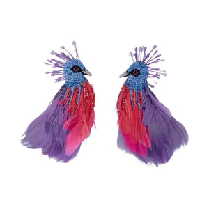 Mignonne Gavigan - Harlow Bird Earrings in Multi