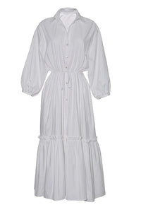 Cara Cara - Hutton Dress in White