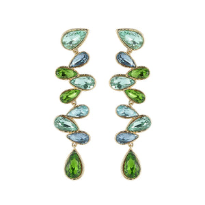 Mignonne Gavigan - Kali Earrings in Green Blue