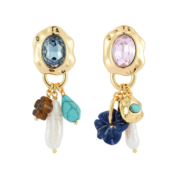 Mignonne Gavigan - Leia Charm Drop Earrings in Multi