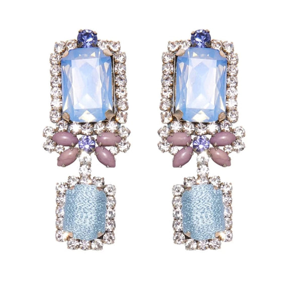 Mignonne Gavigan - Isabella Earring in Blue Opal