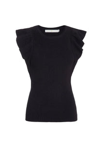 Marie Oliver - Rory Top in Black