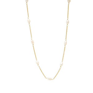 Mignonne Gavigan - Lina Pearl Necklace in White Gold