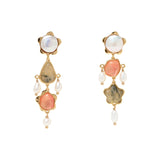 Mignonne Gavigan - Salima Earrings in Pastel Pink