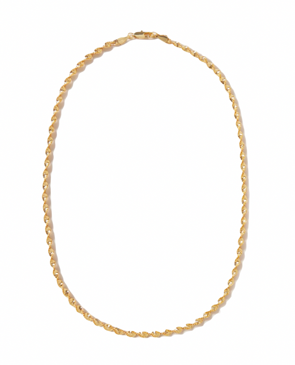 Loeffler Randall - Iliana Snake Chain Necklace in Gold