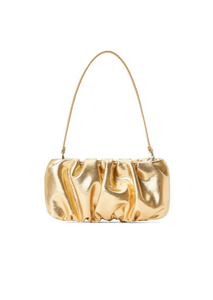 STAUD - Bean Convertible Bag in Gold