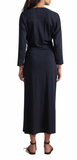 Apiece Apart - Vanina Cinched Waist Dress in Black