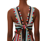 Farm Rio - Color Stripes Sleeveless Maxi Dress