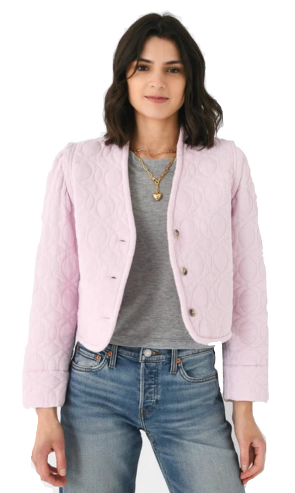 Xirena - Phelps Quilted Jacket in Pale Pink