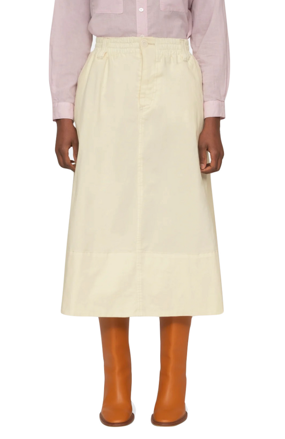Sea - Karina Cotton Skirt in Cream