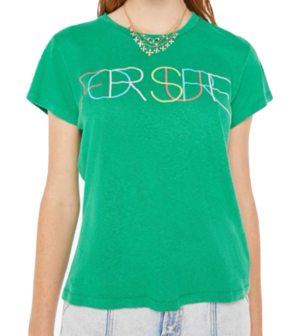 MOTHER - The Sinful Tee in Golf Green For Sure