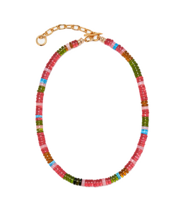 Lizzie Fortunato - Agosto Necklace in Watermelon