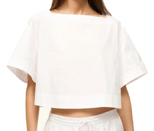 STAUD - Daisy Top in White