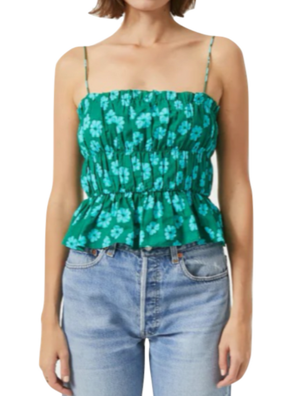 Rhode - Julieta Top in Forest Bombay Bloom Ditsy