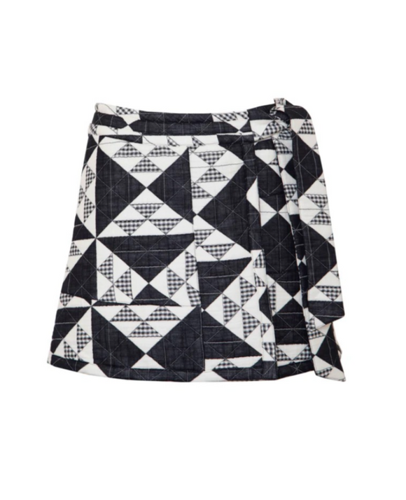 Hunter Bell - Bay Skirt in Quilted Gingham
