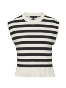 Veronica Beard - Vera Sweater in Off White/Black