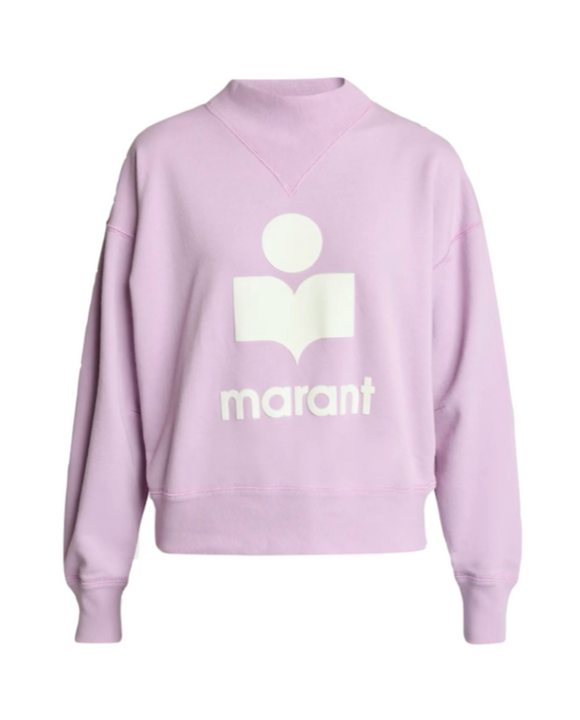 Isabel Marant - Moby Sweatshirt in Lilac/Ecru