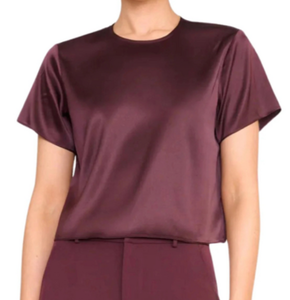 STAUD - Strand Top in Merlot