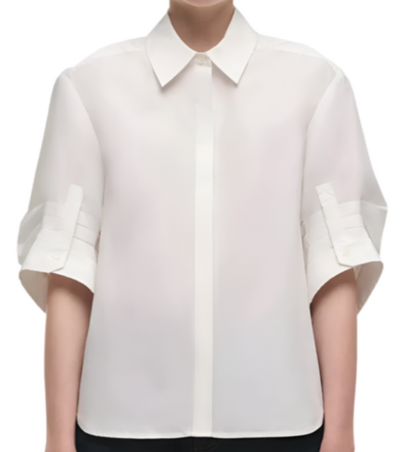 SIMKHAI - Gemma Shirt in White