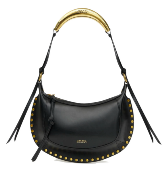 Isabel Marant - Oskan Moon Purse in Black/Gold