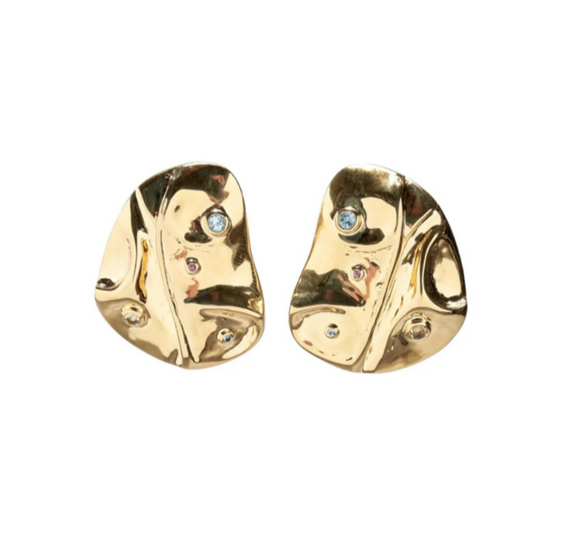 Lizzie Fortunato - Mazu Studs in Gold