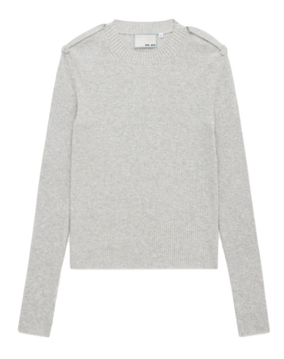 We-Ar4 - The Downtown Knit in Ice Grey