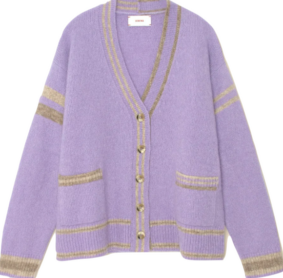 Xirena - Carey Cardigan in Violet Taupe