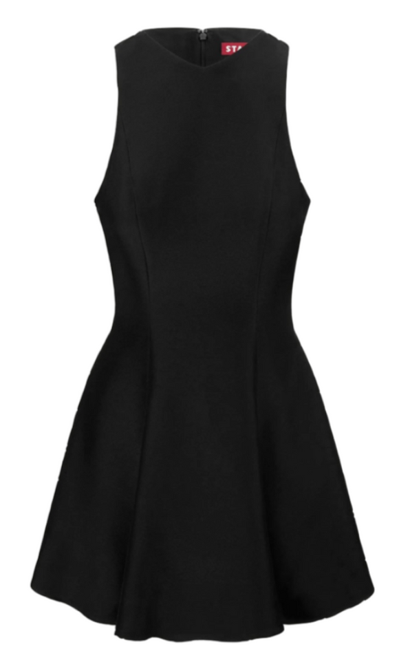 STAUD - Mini Heike Dress in Black