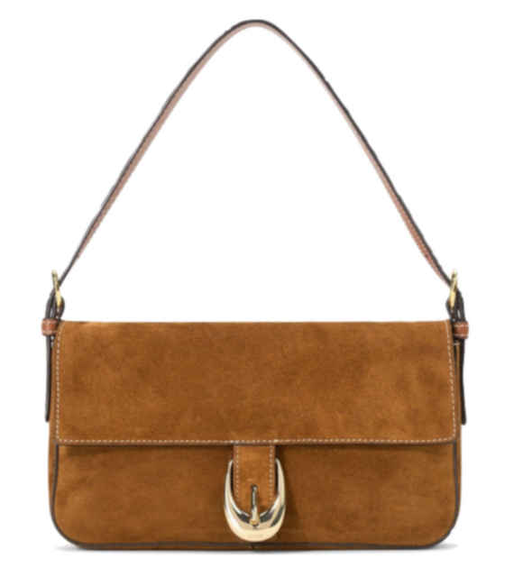 STAUD - Harlow Shoulder Bag in Tan