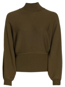 STAUD - Karoline Sweater in Sergeant Green