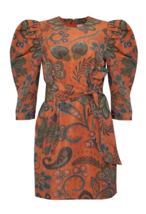 Hunter Bell - Sutton Dress in Mandarin Ikat