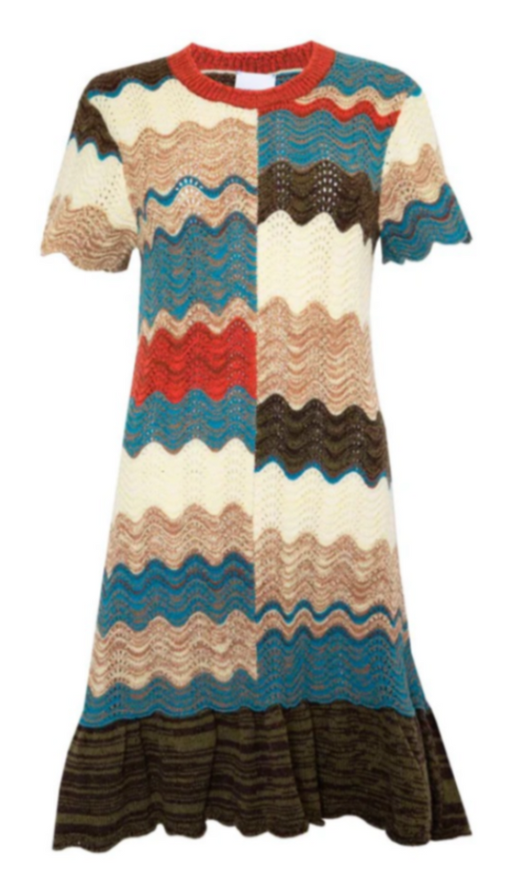 Hunter Bell - Bernadette Dress in Autumn Wave