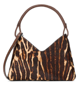 STAUD - Valerie Shoulder Bag in Lady Leopard/Cacao