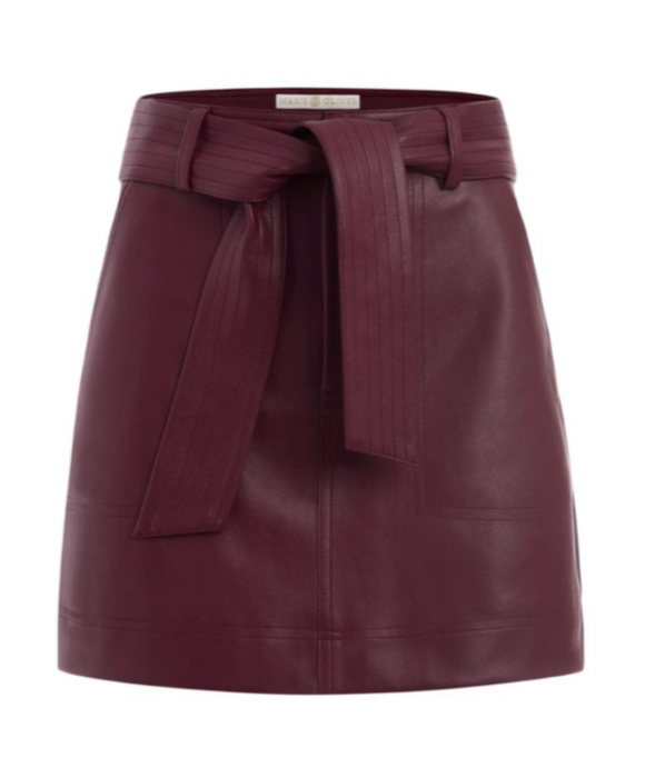 Marie Oliver - Vallie Skirt in Merlot