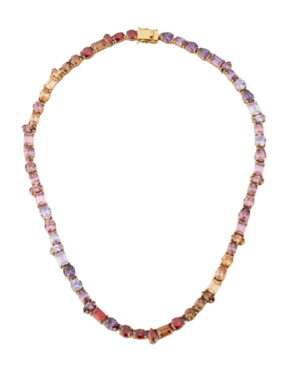 Mignonne Gavigan - Tompkins Necklace in Pink Multi