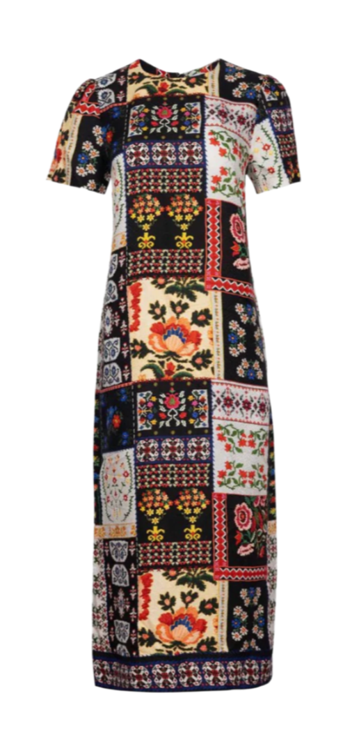 Hunter Bell - Valerie Dress in Floral Quilt