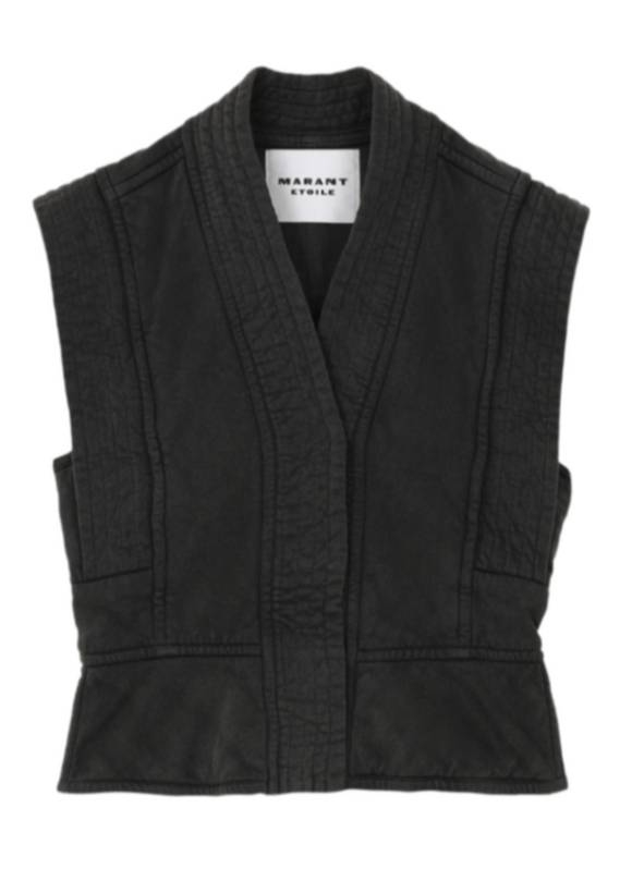 Isabel Marant - Norah Vest in Faded Black