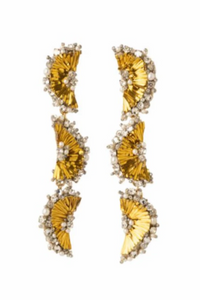 Mignonne Gavigan - Murray Triple Drop Earrings in Gold