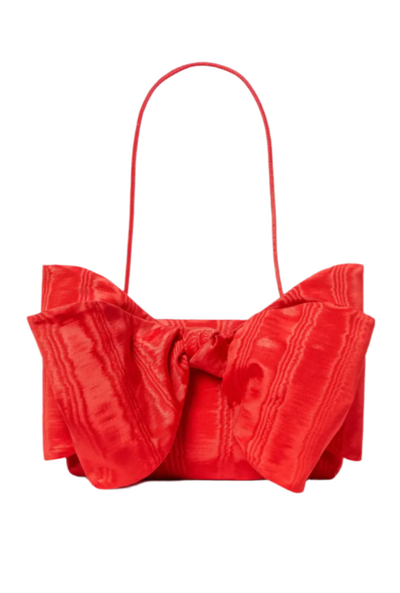 Loeffler Randall - Valerie Bow Clutch in Red