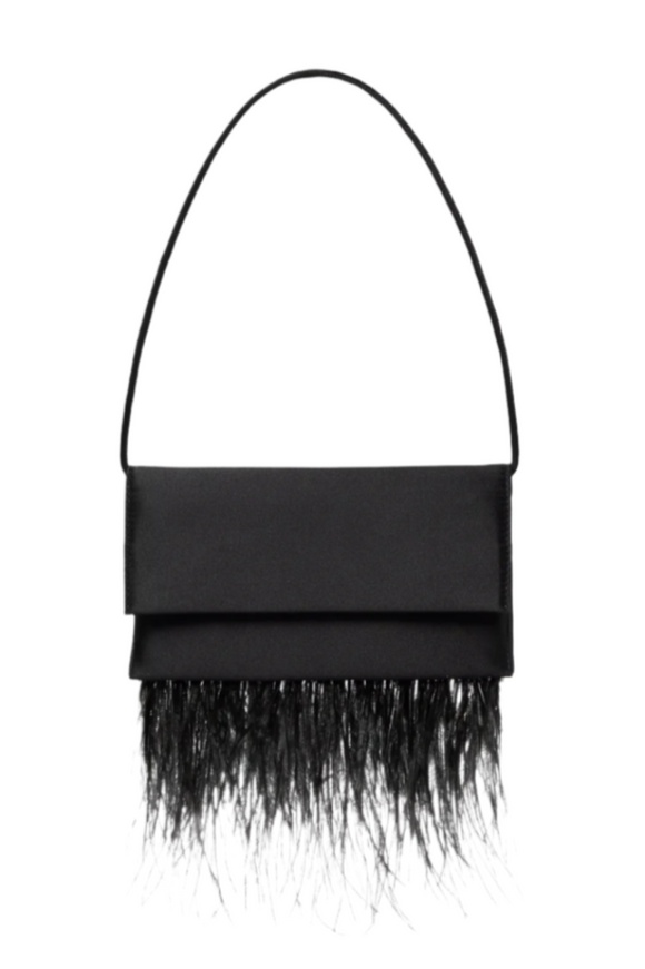 Loeffler Randall - Charlee Flap Clutch in Black